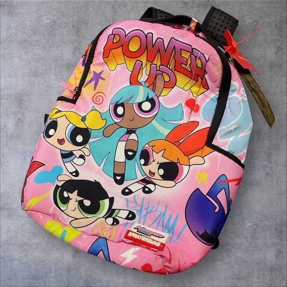 LIMITED EDITION Sprayground x Powerpuff Girls Backpack - Never Produced Again! - Picture 2 of 9